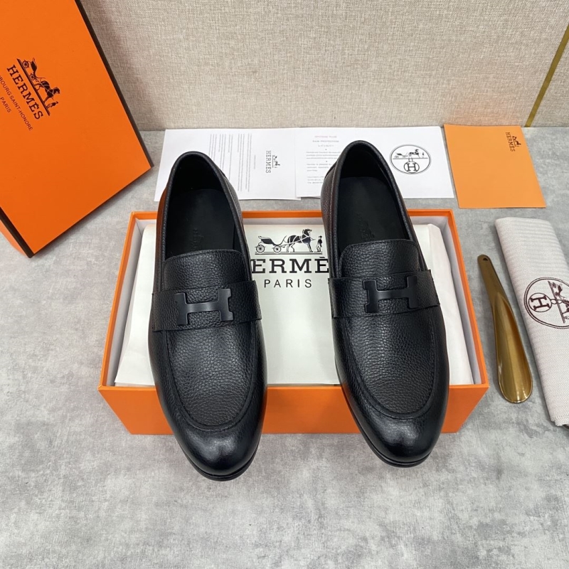 H**mes leather shoes